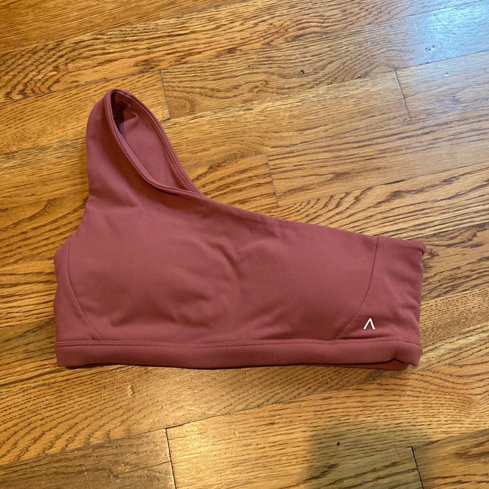 Actawear one shoulder sports bra